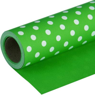 China Reversible Custom Printed Wrapping Paper Roll Gift Wrapping Paper Manufacturer Roll wrapping paper for sale