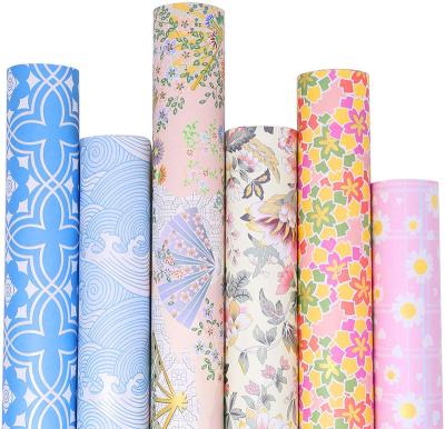 China Japanese Custom Printed Wrapping Paper Roll Gift Wrapping Paper Manufacturer Roll Wrapping Paper for sale