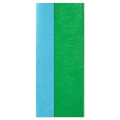 China Different Green High quality wrapping paper Color copy wrapping paper Colorful Tissue Paper for sale