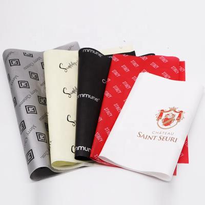 중국 Cheap Price Custom Logo Printable Gift Wrapping White Tissue Paper For Packaging 판매용