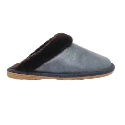 China CUSHIONING Wool Sheep Wool Fur House Slippers Slippers Famous Brand Luxury Outdoor Winter Indoor For Woman Fashion Leather Slipper for sale