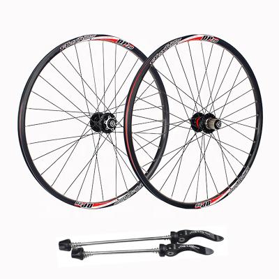 China Mountain bikes Novatec mountain bike wheelset 26 inch aluminum alloy D041/D042 wheels V brake/disc brake DP20/DH19 4 gear 7-11speed 32H for sale