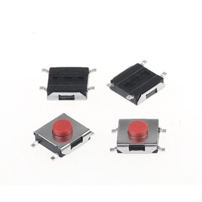 China 6.2x3.1 Smd 4 Pin Multifunction Switch Red Button Tactile Switch 6.2*3.1-4p for sale