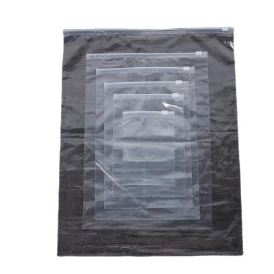 China Shock Resistance Clothes Storage Bag Lights Waterproof Transparent Plastic Bag With Zipper For Travel And Clothes Storage for sale