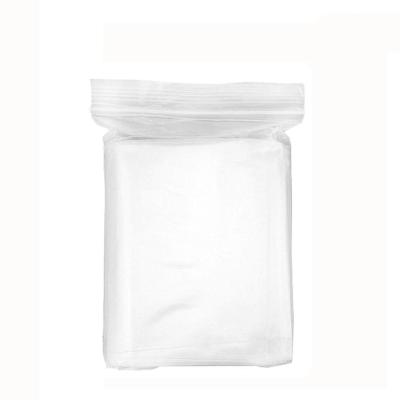 China Plastic Bag Handle Self Seal Moisture Proof Clear Transparent Sealed Resealable Ziplock Packaging Bags Custom Size Zip Lock Bag for sale