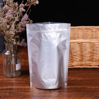 China Security Aluminum Foil Zip Lock Bag Food Packaging Stand Up Mylar Pouch Heat Bag for sale