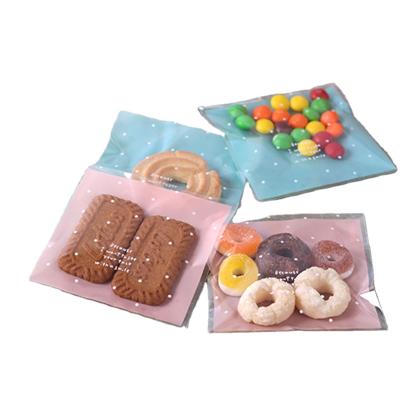 China Safety 100 Pcs Opp Bag Plastic Bag For Storing Cookies Candy And Gift Self Adhesive Plastic Bag for sale