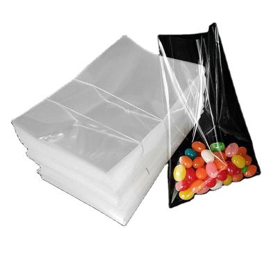 China Safety 100 Pcs / Transparent Lollipop Bag Chocolate Cookie Packaging Plastic Opening Gift Bag for sale