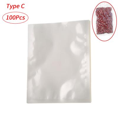 China Food Packaging 100pcs/bag Recyclable Sealed Bag Three Side Anti-Breakage Plastic Bag Super Strong And Durable Sealing for sale