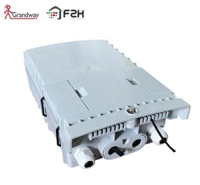 China FTTx [Grandway ODN] Installation Cores FTTH 16 Indoor and Outdoor Fiber Optic Terminal Box FTB F2H-FTB-16-M for sale