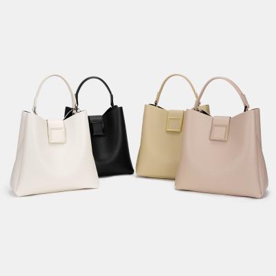 China Wholesale Pure Cross Color Waterproof Women - Body Bags Minimalist Style Tote Shoulder Large Capacity Female Bag for sale