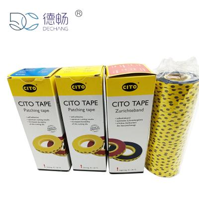 China High Quality die Cutting Function Self-adhesive Plastic Patch Tape for sale