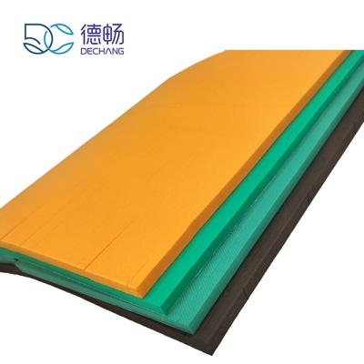 China Green Ejection Rubber EVA Rubber Sheet, Foam Rubber Padding Shore A 40 Degree for sale