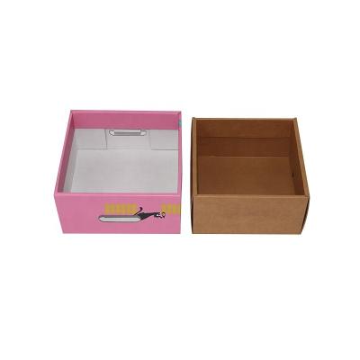 China Recyclable Custom Luxury Design Logo Inspirational Shipping Corrugated Mailer Boxes for sale