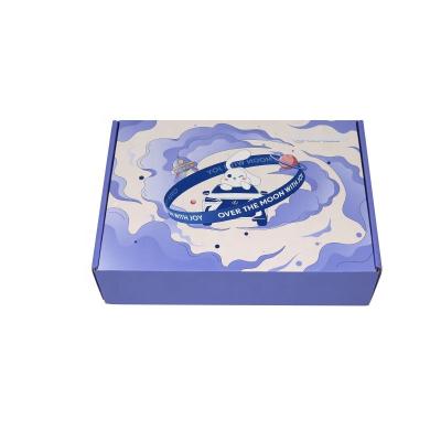 China Eco Friendly Recyclable Unique Design Custom Design Rectangular Mailer Box Corrugated Packing Box for sale