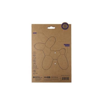 China Packing Custom Logo Hanger Header Card Blister Items Packing Paper Card Colorful Hard Blister Head Insert Packing Card for sale