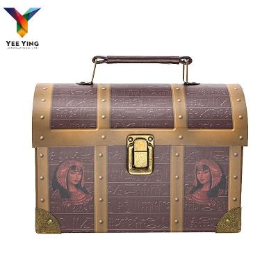 China Handmade antique treasure chest can hold doll and toy jewelry valentines suitcase for sale