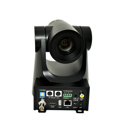 China 16:9 SDI Camera Black 30x Optics Zoom SDI+H DMI+ LAN Streaming Outputs High-Speed ​​1080P60 PTZ Video Conference Camera for sale