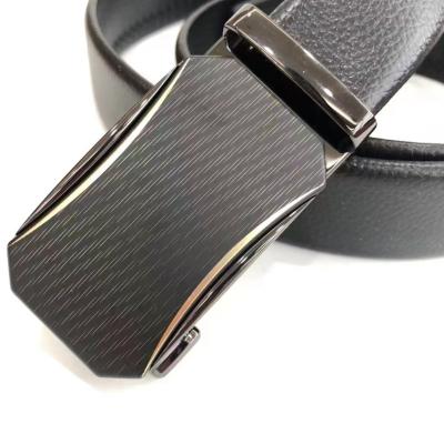 China Latest design famous design men's brander alloy metal buckle belt genuine leather belts for man and women for sale