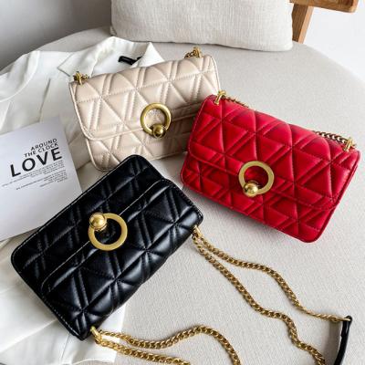 China New Fashion Women's Bag All-match Shoulder Cross - Body Bag Designer Brand Chain Bag for sale