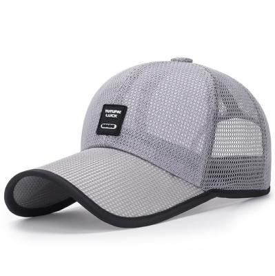 China COMMON Hot Sale Summer Outdoor Sun Hat Women's Quick-drying Mesh Breathable Sunproof Baseball Hat for sale