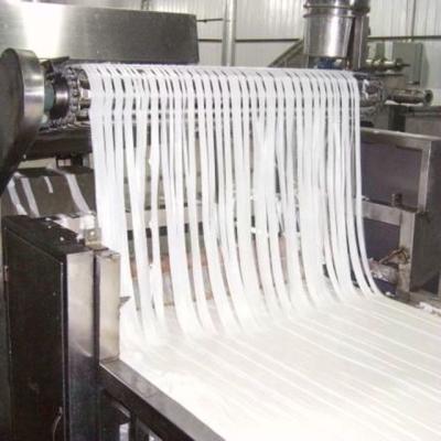 China Fresh Noodle Making Machine Chinese Automatic Flat Dry Rice Noodle Making Machine For Sale for sale