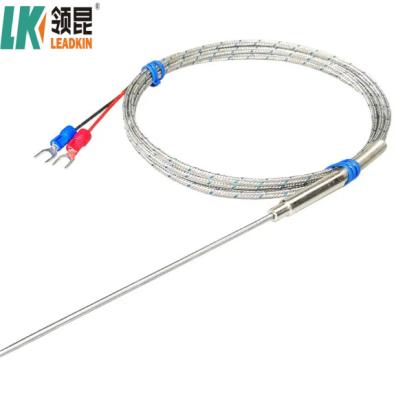 China K Type Thermocouple Temperature Probe with NiCr-NiSi / NiCr-NiAl Sheath for Temperature Range up to 400°C for sale