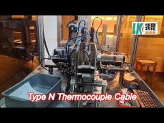 single / double core thermocouple cable with 99.6% high purity mgo temperature measurementulator