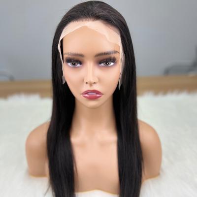 China Transparent Silky Straight Wave Lace Front Wigs 150 Density 13x4 Lace Frontal Wig 100% Virgin Hair Full Lace Hair Wig Vendors for sale