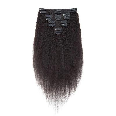 China Wholesale 100% Natural High Quality Raw Indian Straight Curly Virgin Hair Straigh Curly Clip In Hair Extension for sale