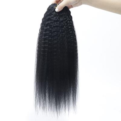 China Luxury Brazilian Straight Human Hair Natural Black Virgin Curly 20