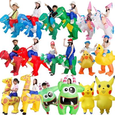 China 10001 Adult Dinosaur Riding Costume Inflatable Kids Costume for sale