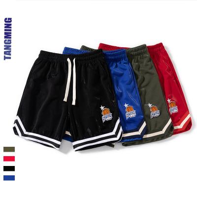 China 2022 Summer New Sports Viable Breathable Stylish Smart Striped Shorts Men's Running Fitness Basketball Shorts for sale