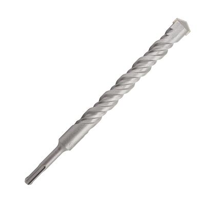 China Concrete Single Tip 2 Cutters Double Flutes SDS 40CR Plus Hammer Drill Bits For Concrete Granite for sale