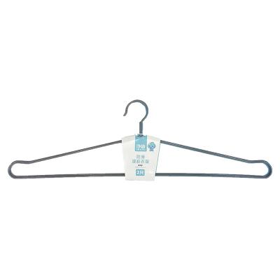 China Eco-friendly Material Wholesale Bulk Metal Clothes Hangers Wood Clothing Hanger Huge Strong Bearing Bedding Set Hanger for sale