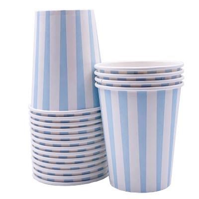 China Bio-degradable Wholesale Clean Leak-poof Insulated Double Wall Party Paper Cup for Beverage for sale