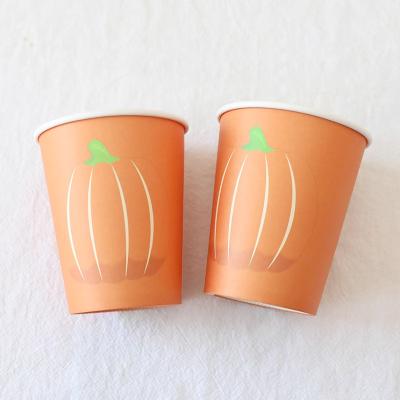 China Bio-degradable Customized Logo Eco-friendly PE Coated Tea Paper Cup for sale