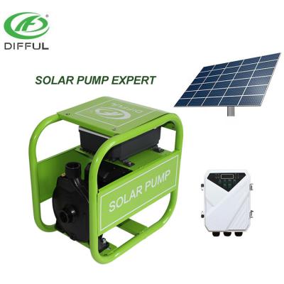 China Irrigation DCPM Large Flow Solar Water Pump DC Solar Surface Water Pump for sale