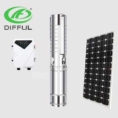 China High Efficiency High Pressure Free Energy Irrigation DC Solar Water Pump for sale