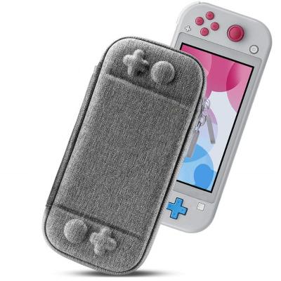 China EVA+ Velvet + Zipper +10 Game Card Boxes Nintendo Switch Lite Slim Protective Carrying Sleeve EVA Case Travel Storage Switch Lite With 10 Game Cartridges for sale