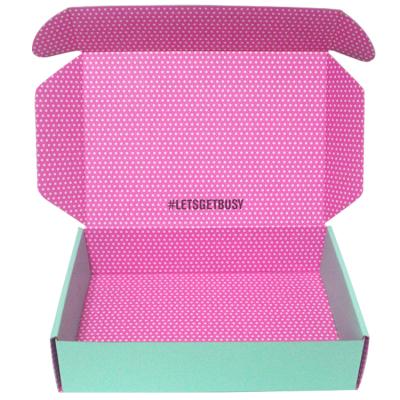 China Handmade Luxury Unique Custom Printed Corrugated Cardboard Ecommerce Packaging Mailer Boxes for sale