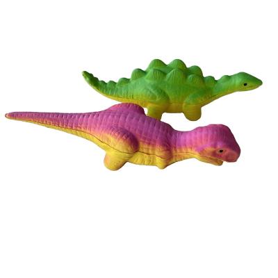 China Good Kinds Of Dinosaur Strain Toy 2 PU Foam Hand Feel Attractive Modeling Dinosaur Strain Toys Slow Rising For Kids/Adults for sale