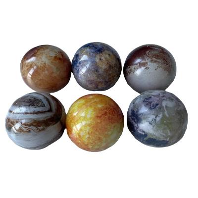 China Ocean model planet model water bead fidgety ball TPR fidgety person soft squishy toy decompress wholesale price for sale