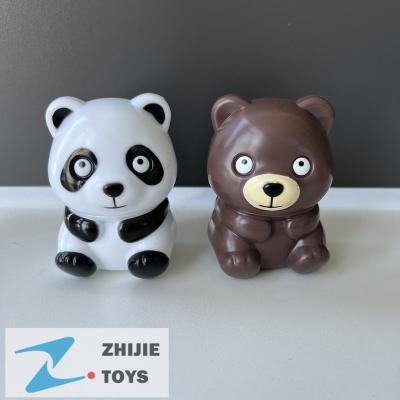 China New arrival stretchable cute panda display toy /decoration display ABS materia safety eco-friendly for kids/adults for sale