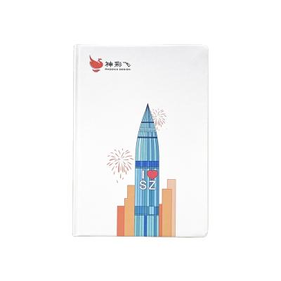 China Factory direct sale notebooks crystal leather premium notebook printed leather notebook for sale