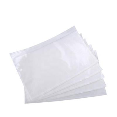 China Package Blank Without Printing Waybill Self Adhesive Envelope Shipping Pouch For Invoices 300*230mm Custom Package Transparent PE for sale