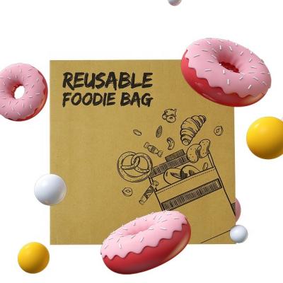 China Small eco print perfect craft envelope wholesale logo food paper envelope teardrop packaging pouch packing for sale