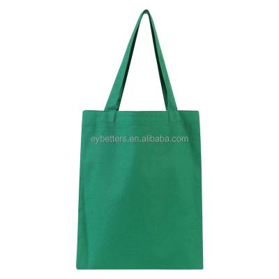 China Promotional Custom Blank Single Canvas Handled Cotton Bags Reusable Shopping Cotton Tote Bags With Custom Printed Logo for sale