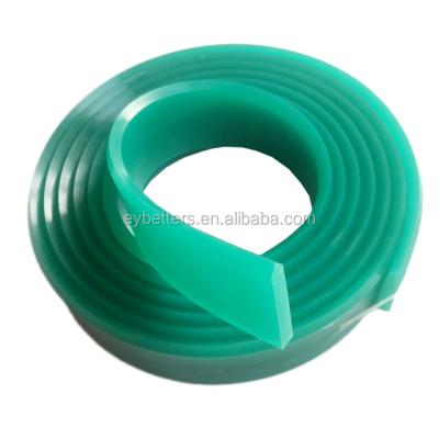 China Green / White / Green 70/90/70 Squeegee Durometer PU Squeegee Rubber for sale