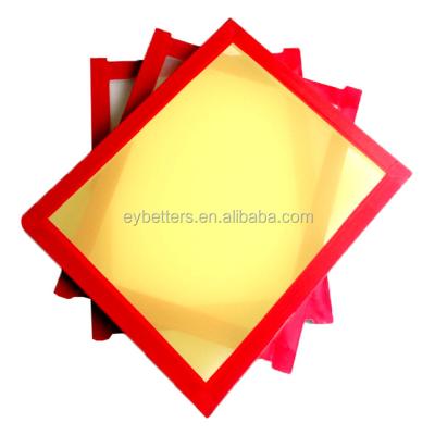 China Silk Screen Printing Self Adhesive Aluminum Foil Printing Frame With Mesh For Textile Screen Printing for sale